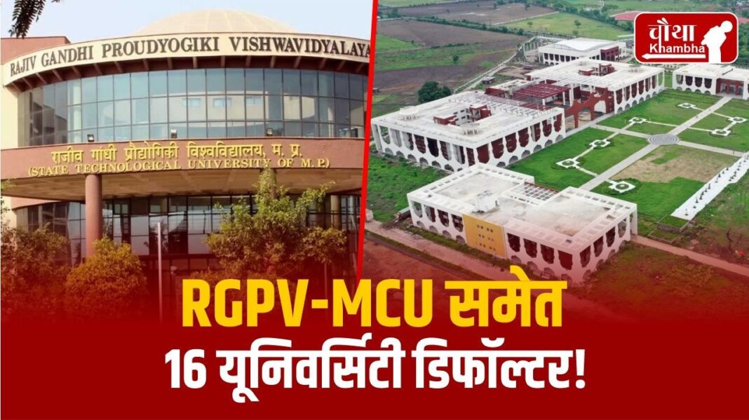 mp university defaulter