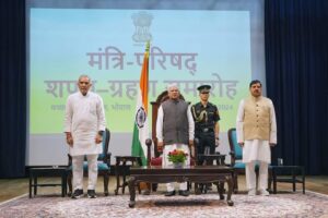 Ramniwas Rawat take oath twice