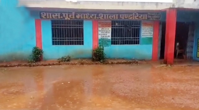 Water Leaking in Classroom 