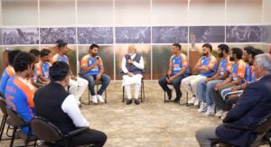 Team India met PM Modi