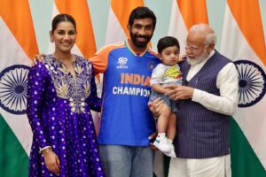 Team India met PM