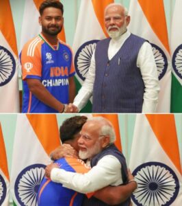 Team India met PM