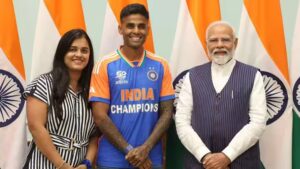 Team India met PM