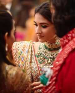 Radhika Merchant bridal lehenga