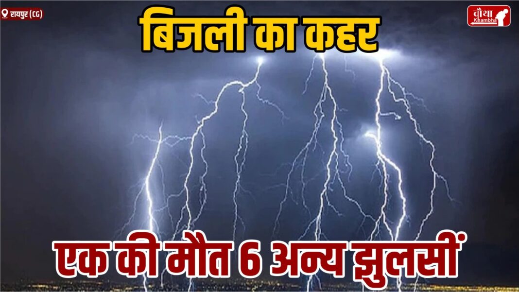 Woman Death Due To Lightning