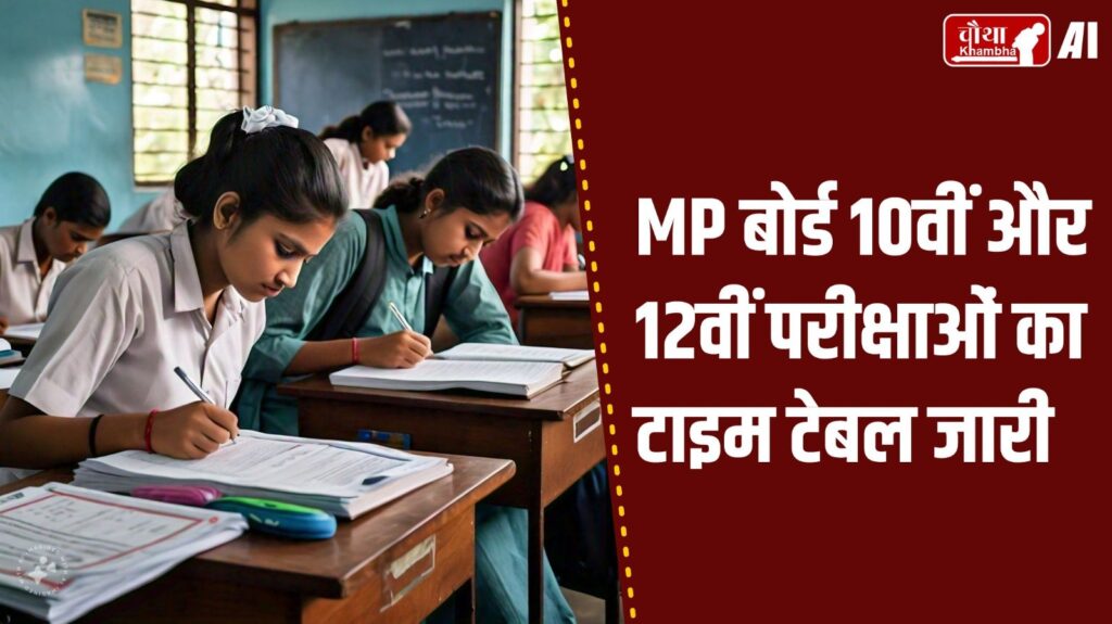 MP 10th-12th Exam Time Table
MP Top 5 Evening News