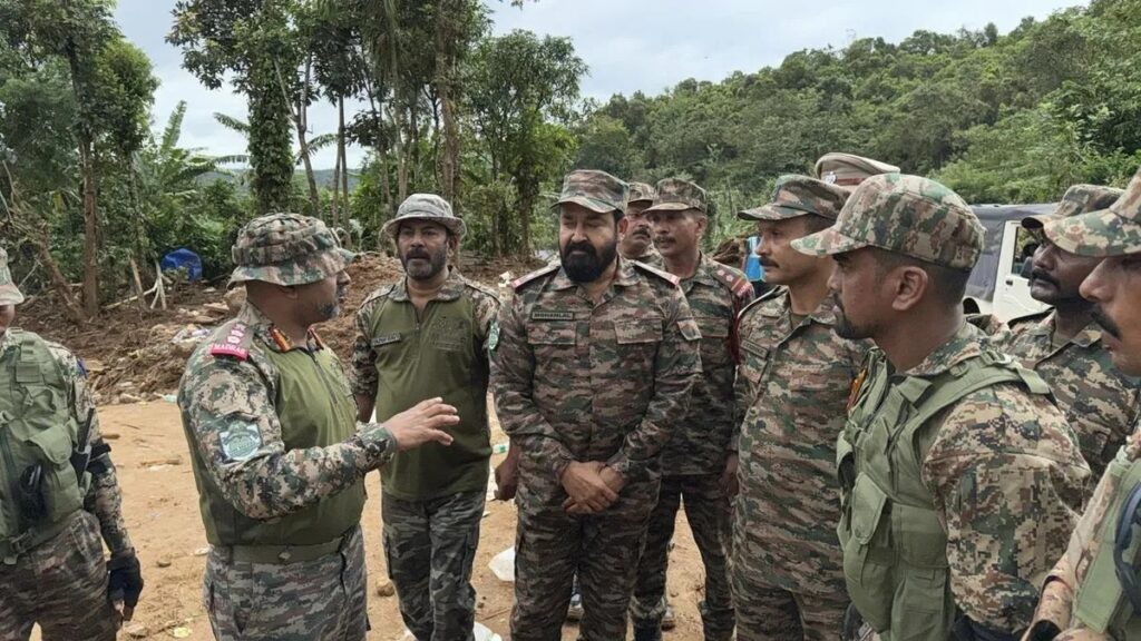 Mohanlal in Wayanad