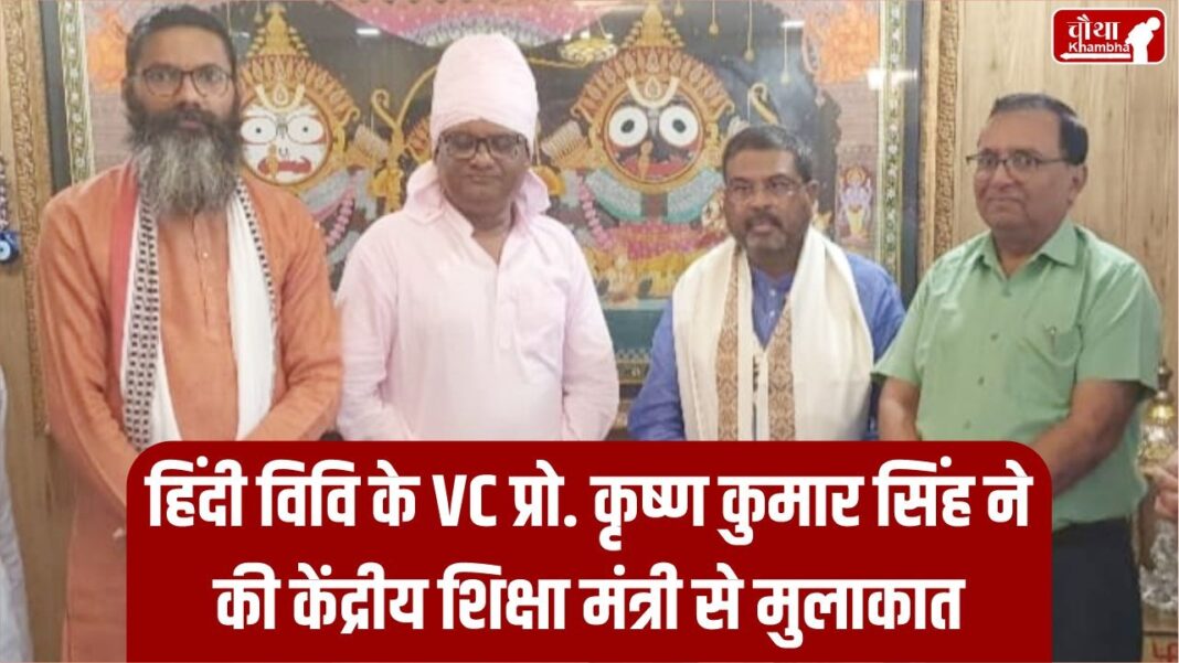 Wardha Hindi University Vice Chancellor