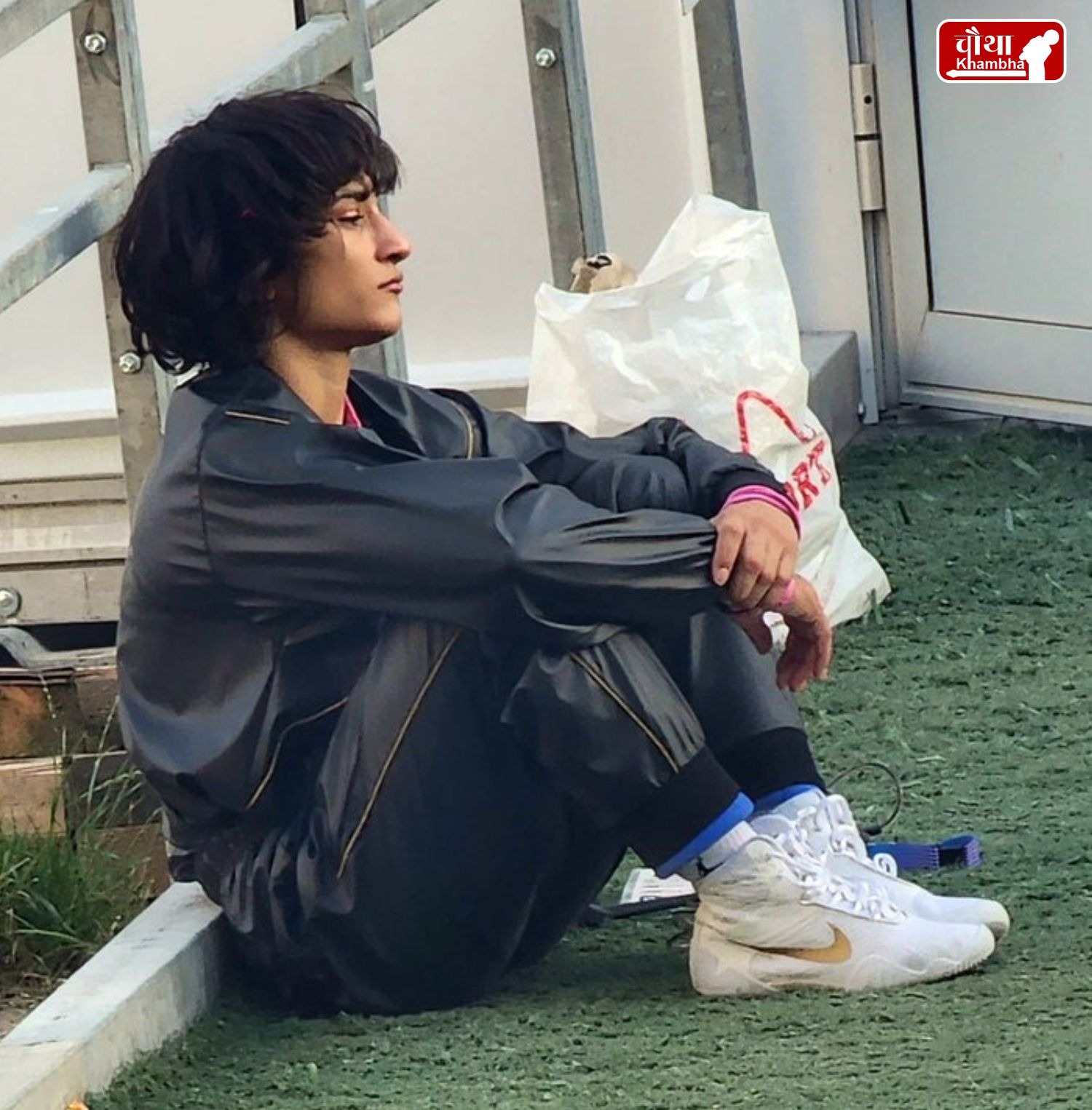 Vinesh Phogat's Disheartened Photo