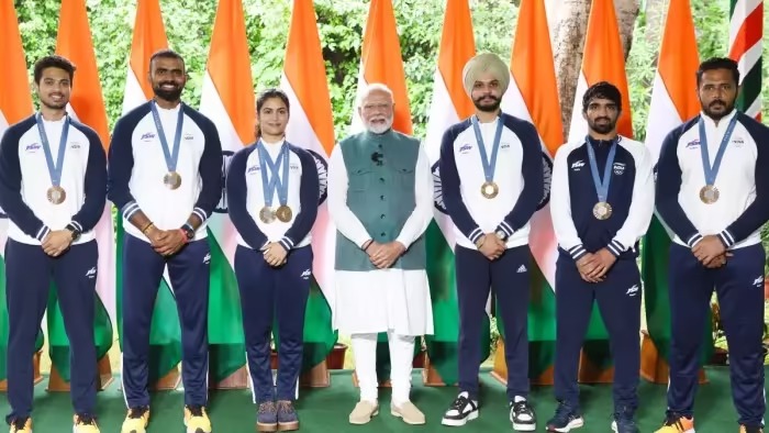 PM Modi met Olympic champion