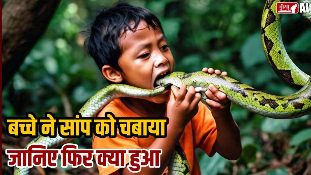 Child killed snake