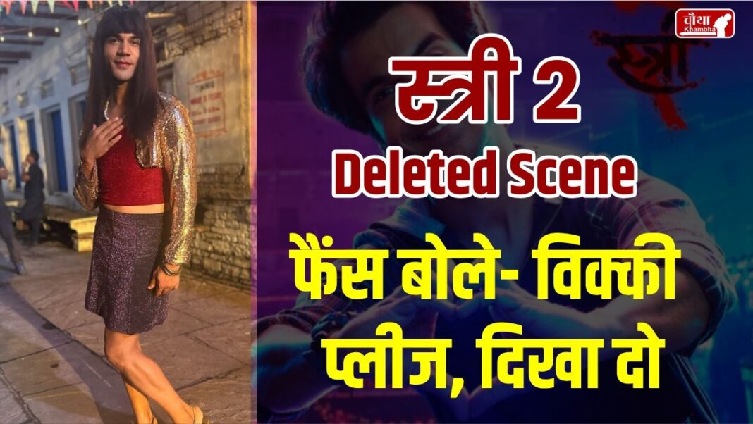 Stree 2, Rajkummar Rao, deleted scene