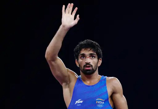 Aman Sehrawat In Olympics 