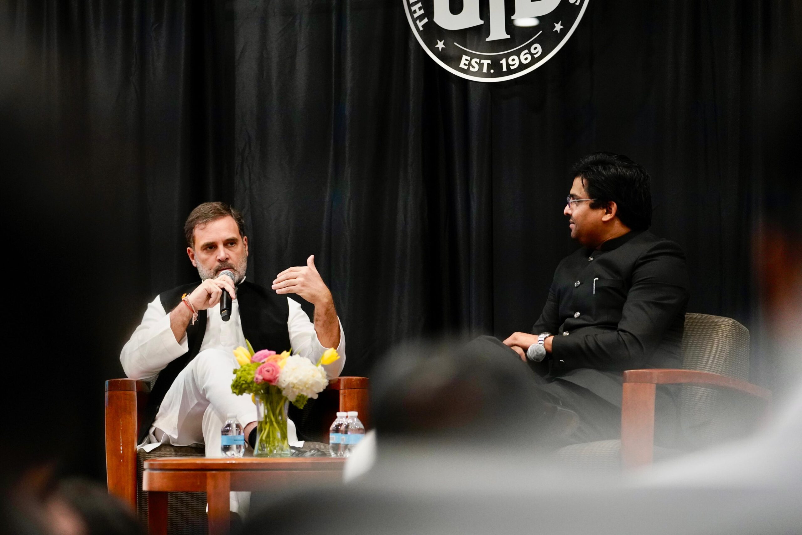 Rahul Gandhi in America