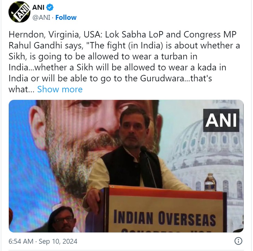 Rahul Gandhi, Sikh, Sikh leader, BJP, court, Rahul Gandhi's statement