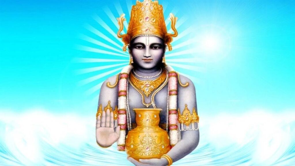 Dhanvantari, Who is Dhanvantari, Dhanteras Puja, Story of Dhanvantari, Lord Vishnu, God of health