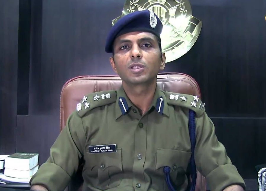 santosh singh IPS