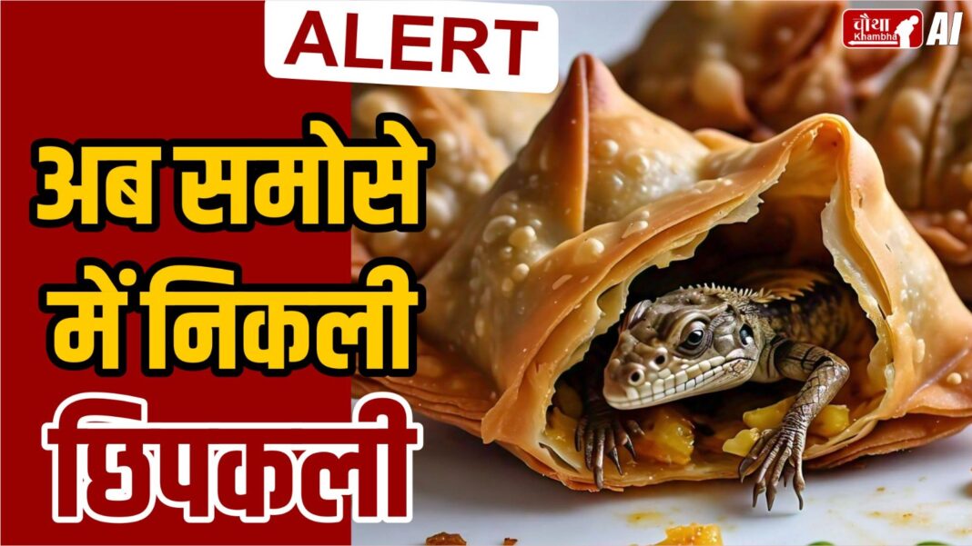 Dead Lizard In Samosa