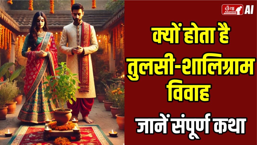 Tulsi vivah, Tulsi Shaligram vivah, Kyon hota hai Tulsi vivah, Tulsi Shaligram vivah katha,