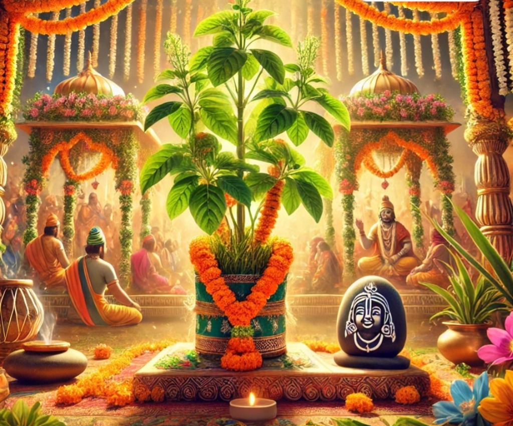 Tulsi vivah, Tulsi Shaligram vivah, Kyon hota hai Tulsi vivah, Tulsi Shaligram vivah katha,