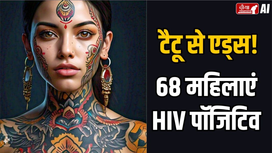 AIDS from tattoo, Ghaziabad, 68 women HIV positive, tattoo, disadvantages of tatto