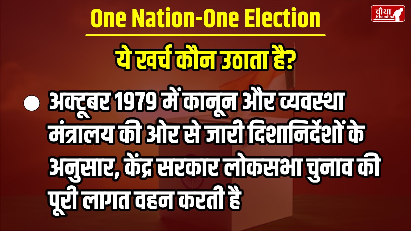 One Nation One Election, What is One Nation One Election, One country one election, Election Commission,