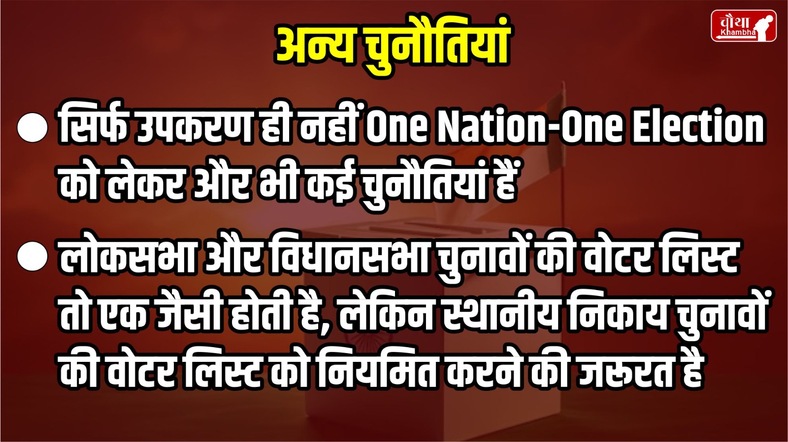 One Nation One Election, What is One Nation One Election, One country one election, Election Commission,