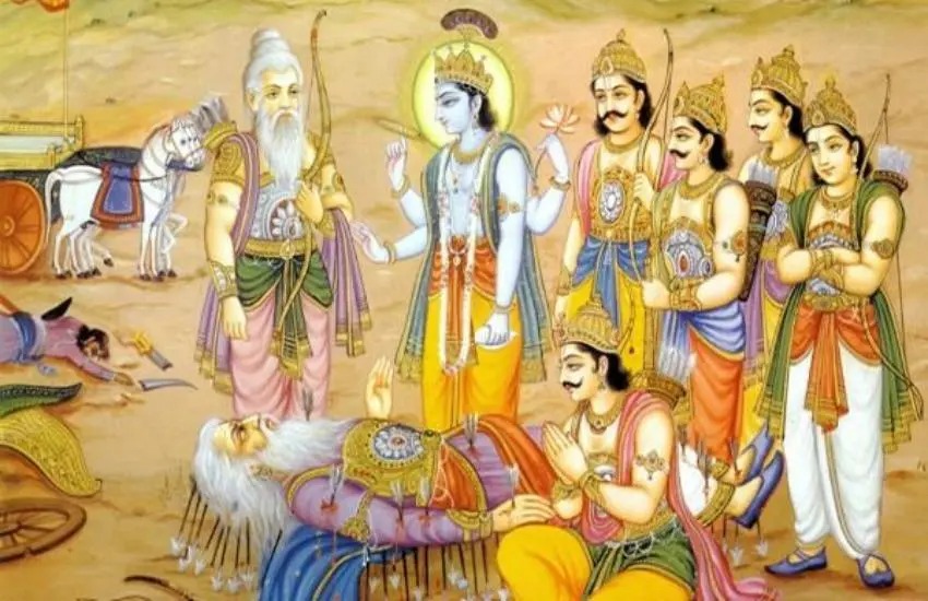 Death in Kharmas, Bhishma Pitamah Death Story, Bhishma Pitamah Death Kharmas, Bhishma Pitamah and Kharmas,