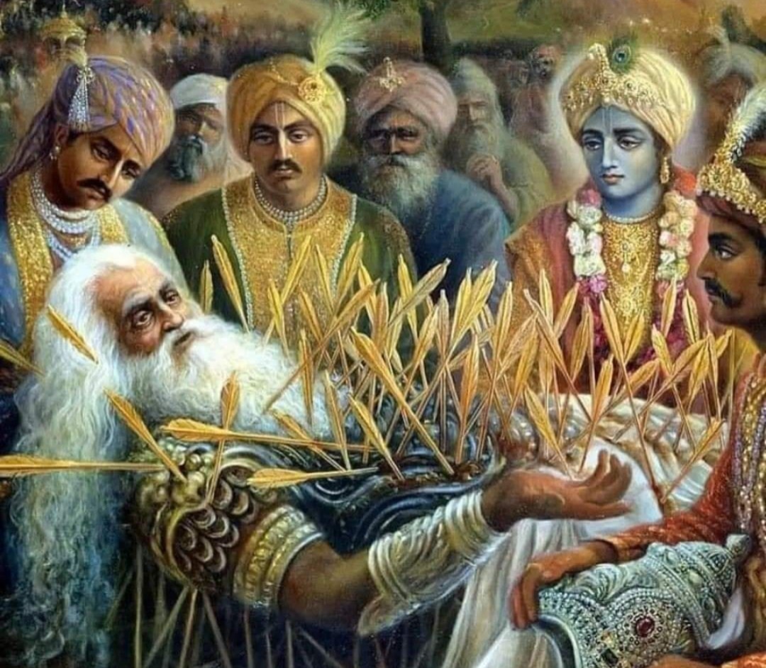 Death in Kharmas, Bhishma Pitamah Death Story, Bhishma Pitamah Death Kharmas, Bhishma Pitamah and Kharmas,