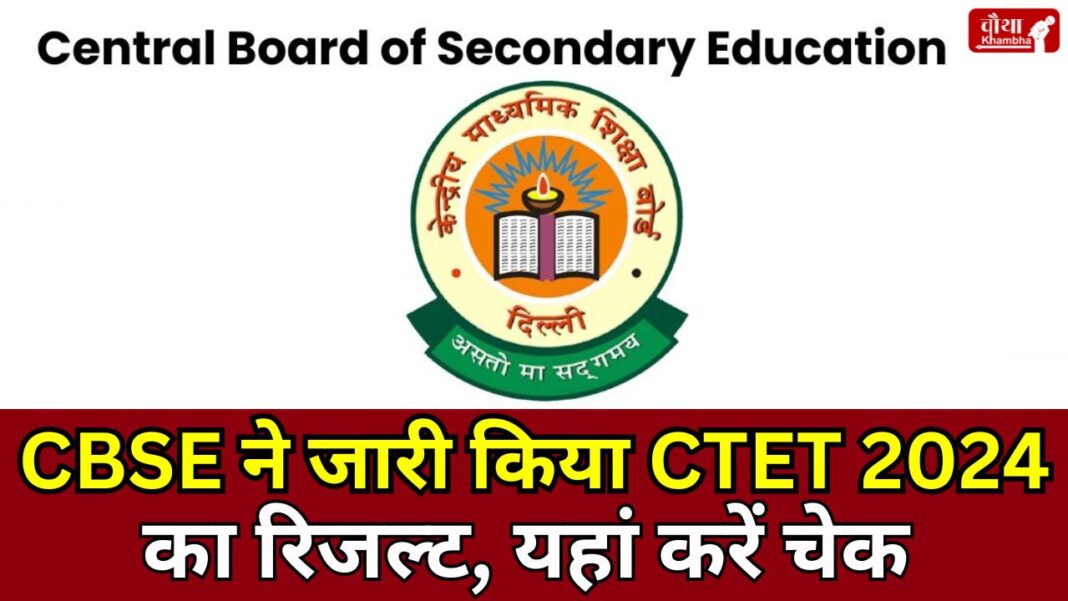 CBSE CTET December Result 2024