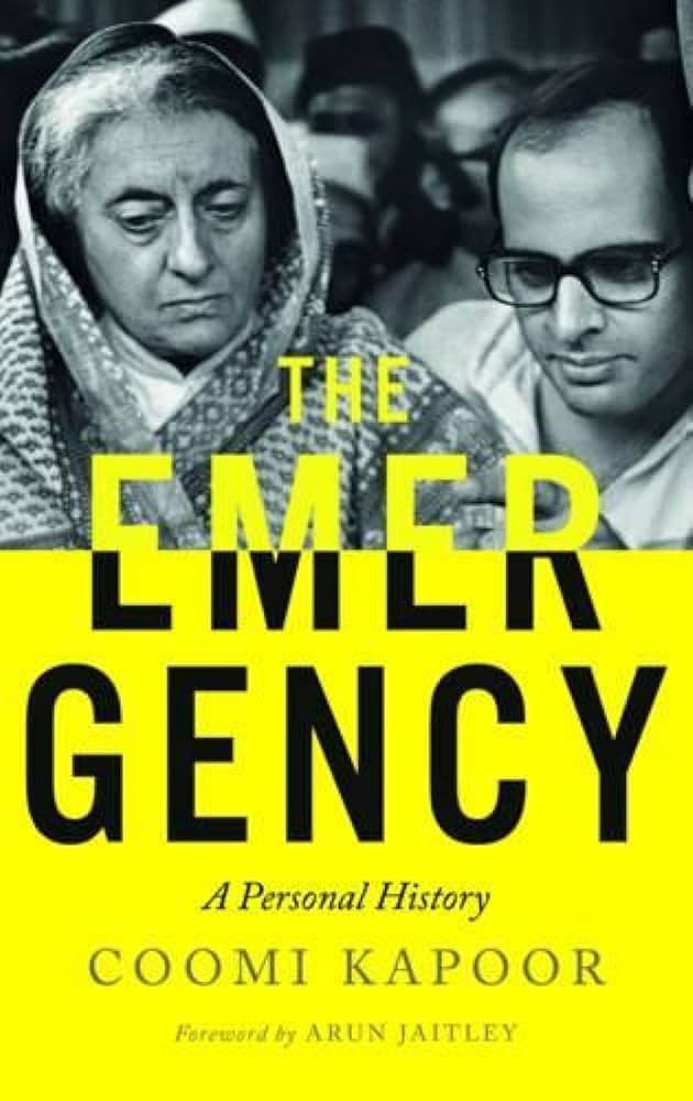 The Emergency: A Personal History