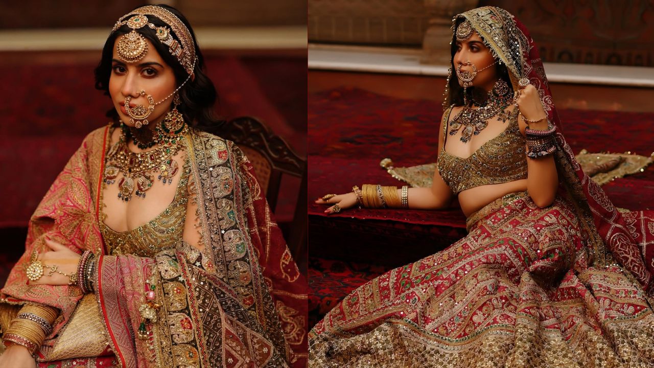 Urfi Javed Bridal Look