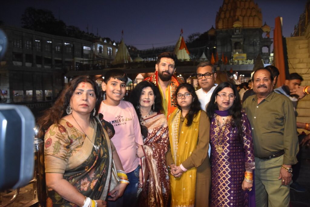 Chirag Paswan reached Ujjain to visit Mahakal