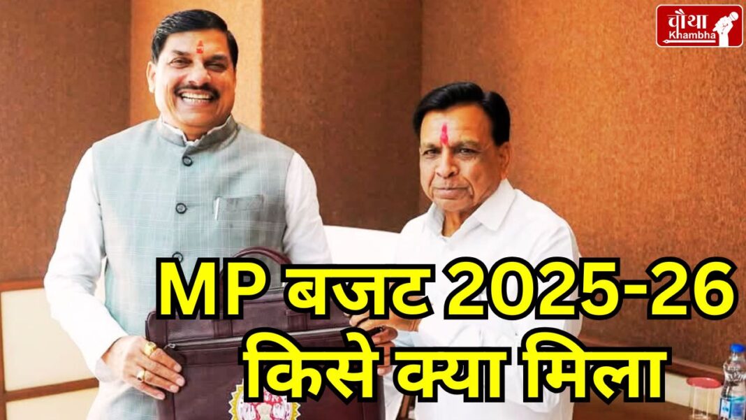 MP Budget 2025 Live