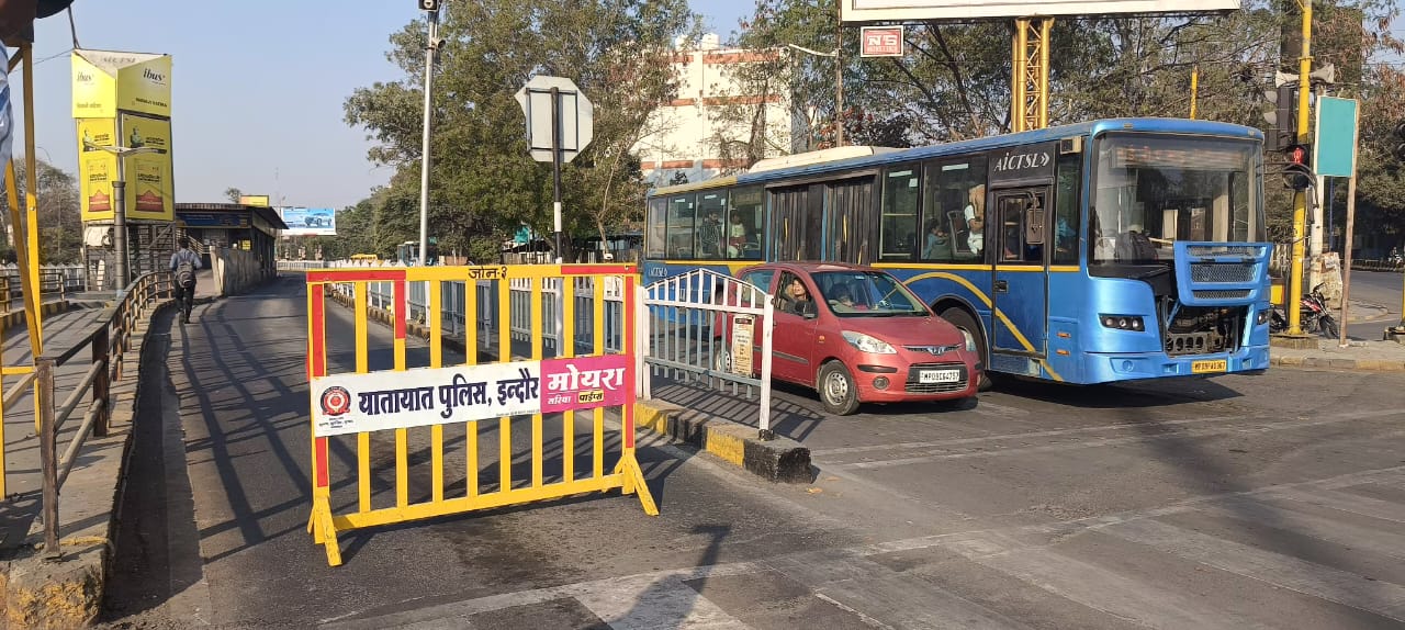 Indore BRTS, BRTS demolition work started, order to remove BRTS,