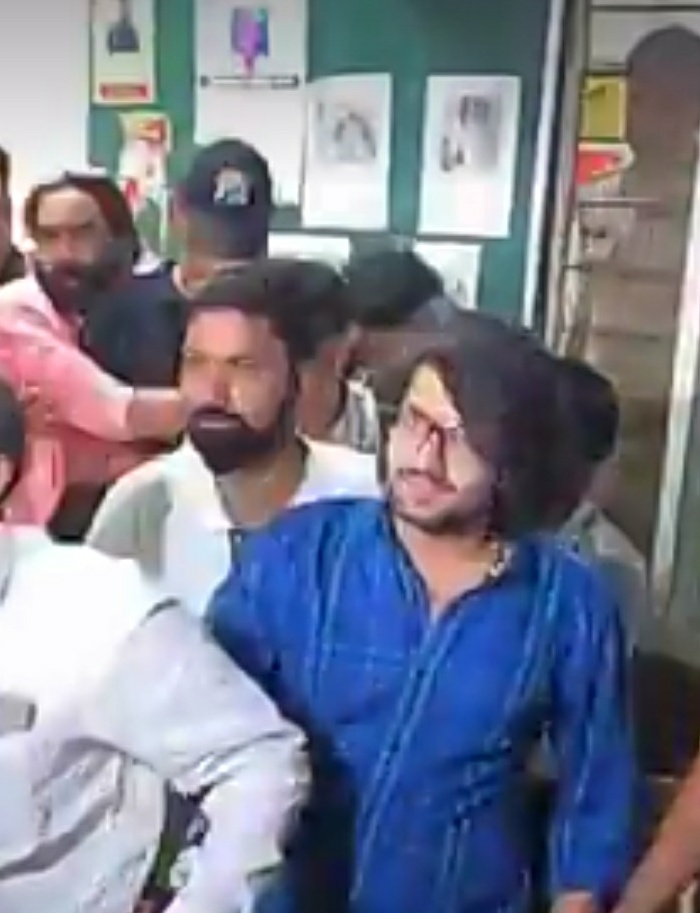 Dewas Tekri dispute, Golu Shukla, Rudraksh Shukla, case registered against 9, Indore MLA,