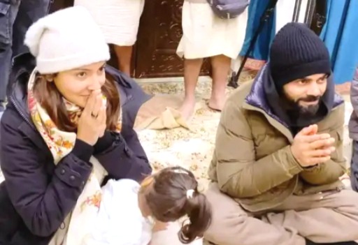 vrindavan, Virat Kohli, Anushka Sharma, Premanand Maharaj, Vrindavan trip, Test cricket retirement