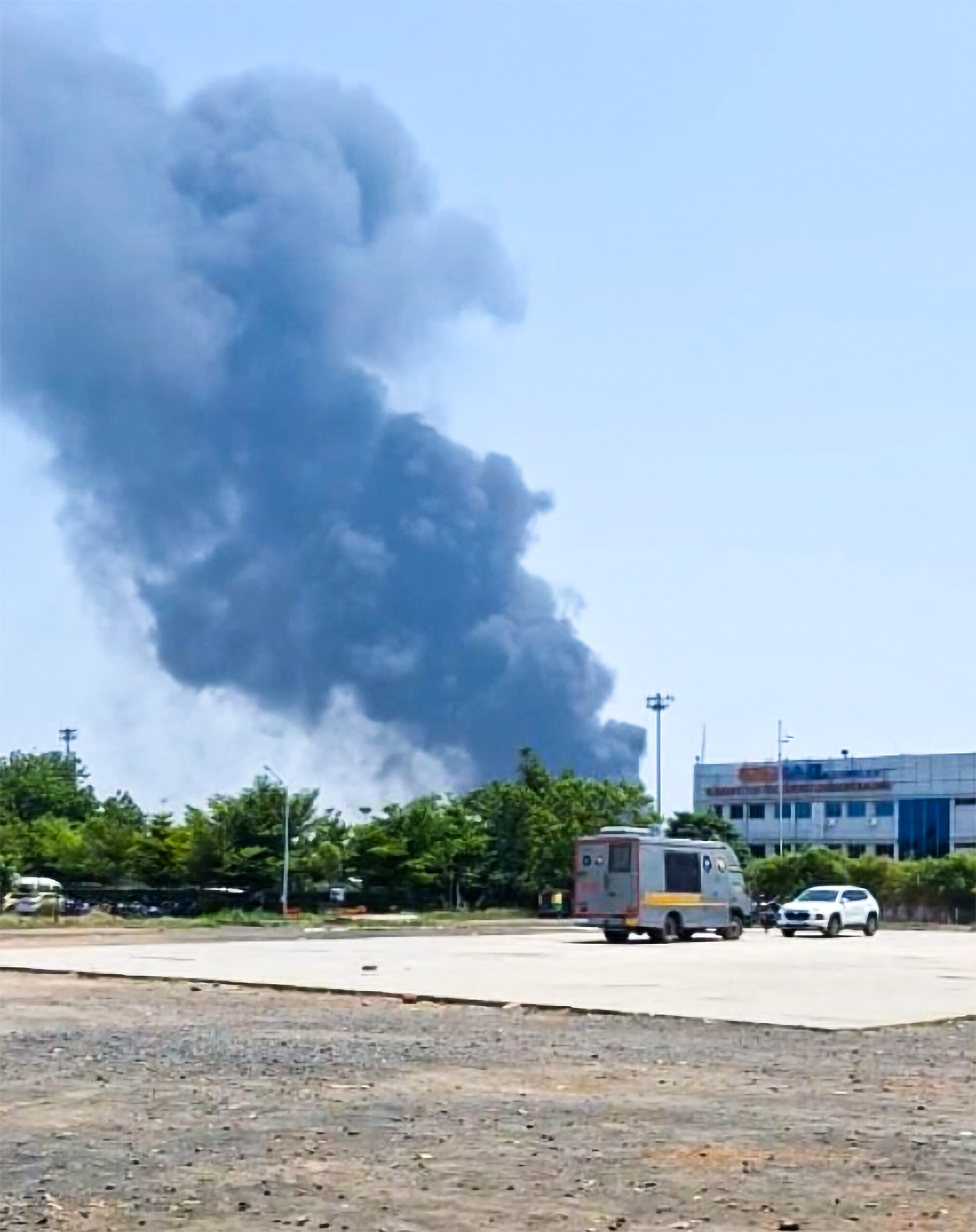 Ahmedabad Plane Crash Photos, Plane Crash photos, Ahmedabad Civil Hospital, ahmedabad plane crash, Vijay Rupani plane crash, air india, plane crash, ahmedabad, air india plane crash, plane crash today,