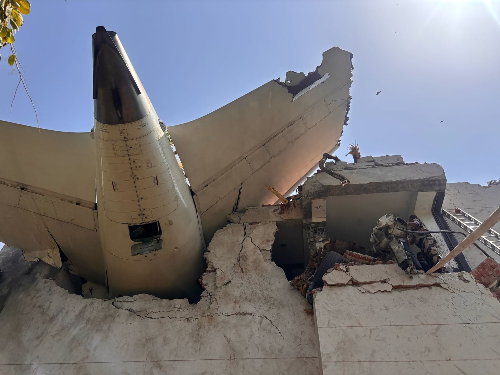 Ahmedabad Plane Crash Photos, Plane Crash photos, Ahmedabad Civil Hospital, ahmedabad plane crash, Vijay Rupani plane crash, air india, plane crash, ahmedabad, air india plane crash, plane crash today,