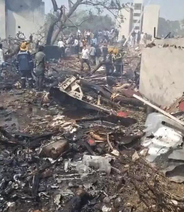 Ahmedabad Plane Crash Photos, Plane Crash photos, Ahmedabad Civil Hospital, ahmedabad plane crash, Vijay Rupani plane crash, air india, plane crash, ahmedabad, air india plane crash, plane crash today,