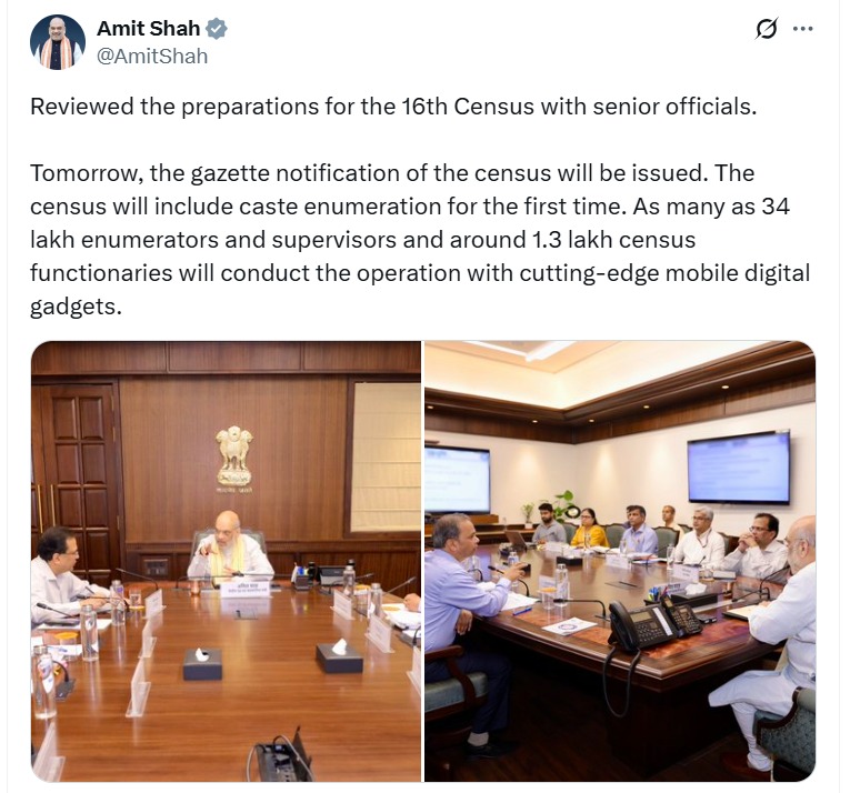 Caste Census, Census 2027 India, Population Census 2027, Caste Census in India, Indian Government, Census Notification,