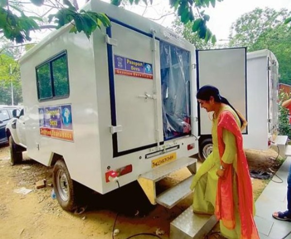 Mobile Passport Van MP, Passport Seva at Home, Apply for Passport Online, Rural Passport Services India, MP Passport Office Updates