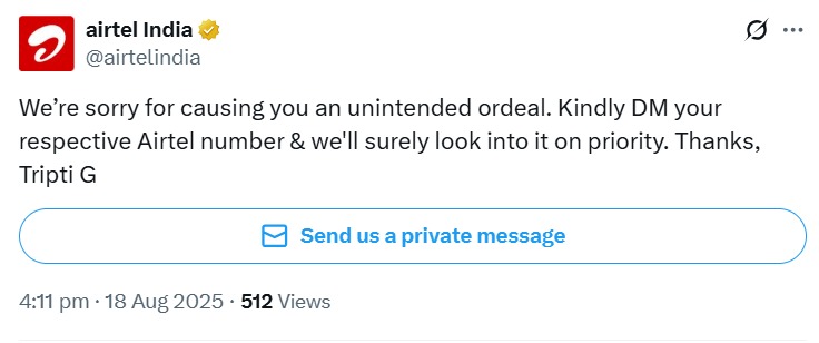 airtel, airtel network issue, airtel news, airtel down, airtel outage, airtel network issue today, airtel network, is airtel down, airtel network problem today, airtel issue, airtel network issue in delhi, airtel issue today, airtel network down,