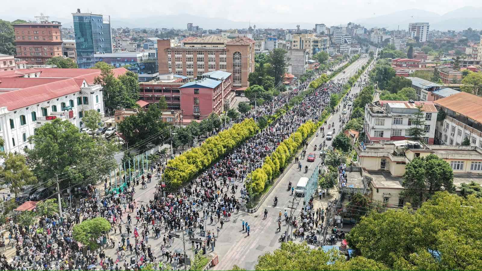 Nepal protest, Nepal social media ban, Gen-Z Nepal, Nepal youth movement, Kathmandu curfew, KP Sharma Oli, Nepal parliament protest, corruption protest, Nepal news, Gen-Z protest, Nepal Gen-Z Protest, Kathmandu, Nepal parliament, social media ban