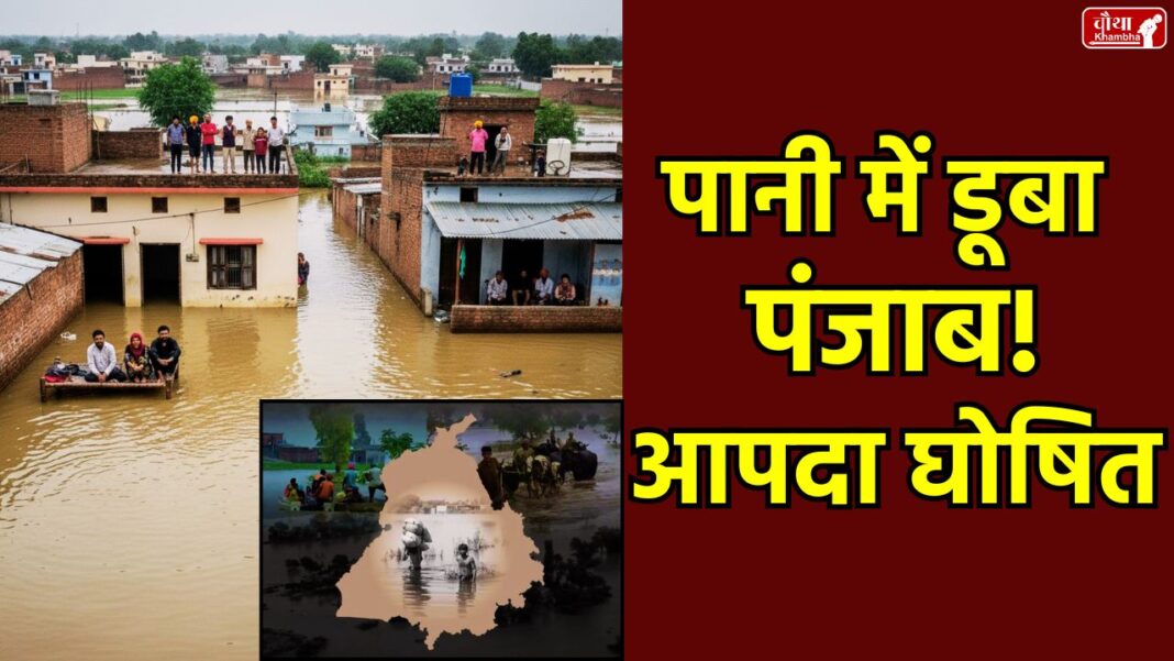 Punjab disaster, Bhagwant Mann, Punjab flood relief, Punjab rain, Pathankot flood, Yamuna river water level, Haryana aid, Punjab IPS officer salary donation, Punjab flood photos, Punjab Flood News