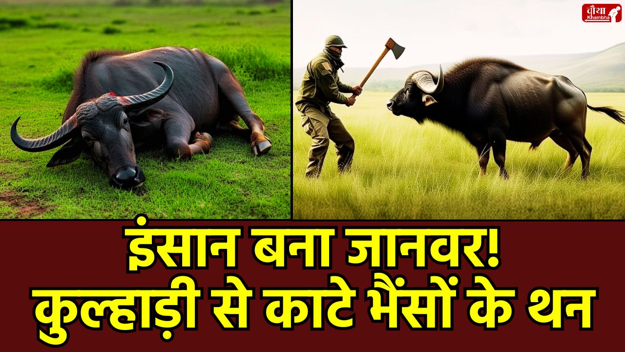 Shivpuri, buffalo cutting case, animal cruelty news, cutting buffalo udders, BNS section 325, animal violence, Shivpuri animal cruelty, Shivpuri news, farmer cuts buffalo udders, MP News