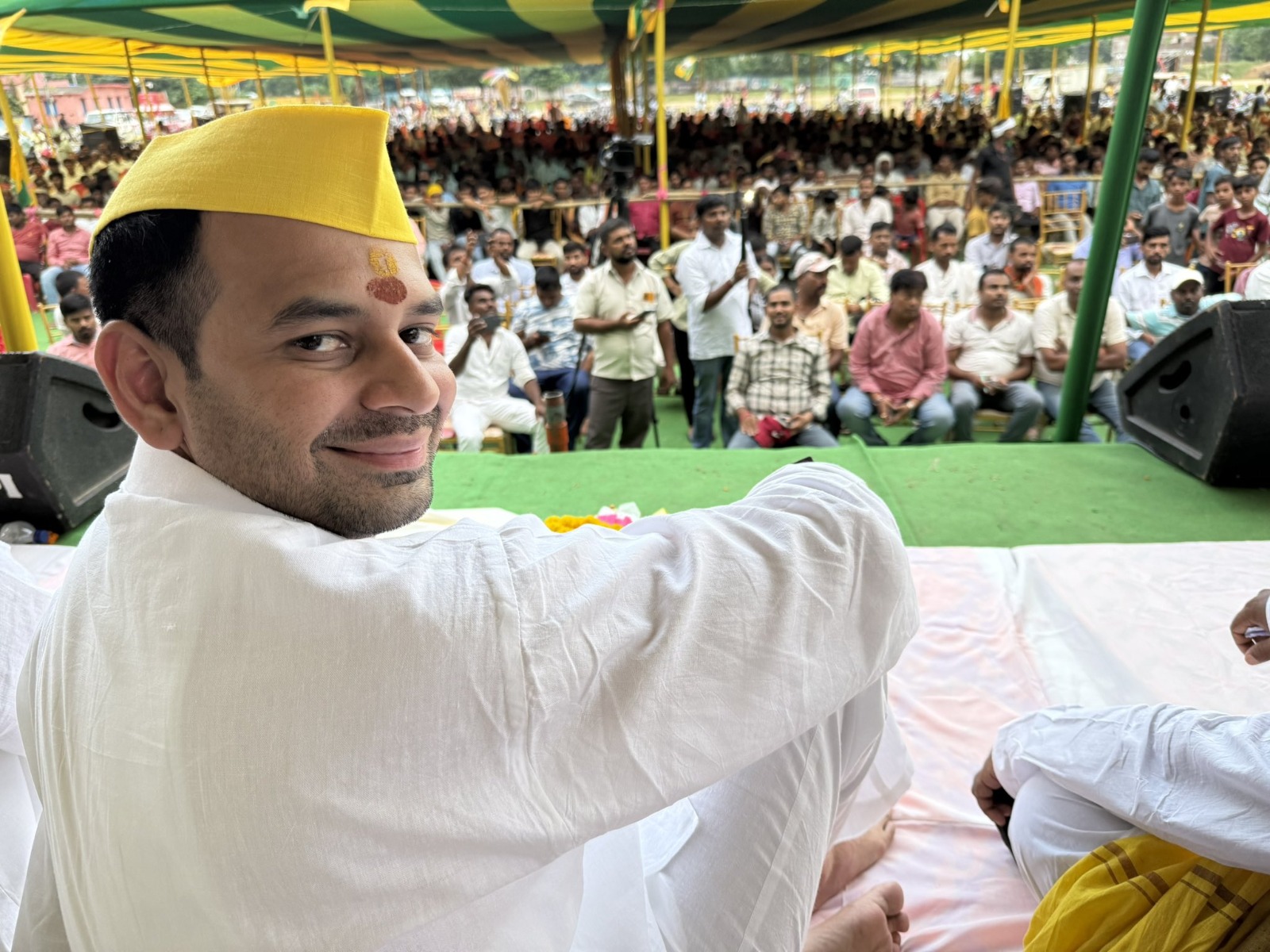 Tej Pratap Yadav, Jan Shakti Janata Dal, Shakti Janata Dal, Bihar Assembly Elections 2025, Tejashwi Yadav, RJD, Lalu Prasad Yadav,