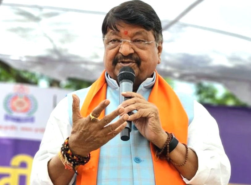 Kailash Vijayvargiya, Rahul Gandhi, Priyanka Gandhi, Kailash Vijayvargiya controversy, Kailash Vijayvargiya statement, Kailash Vijayvargiya KISS, Indian culture, Madhya Pradesh, MP News, kiss controversy, Jitu Patwari, Congress, BJP,