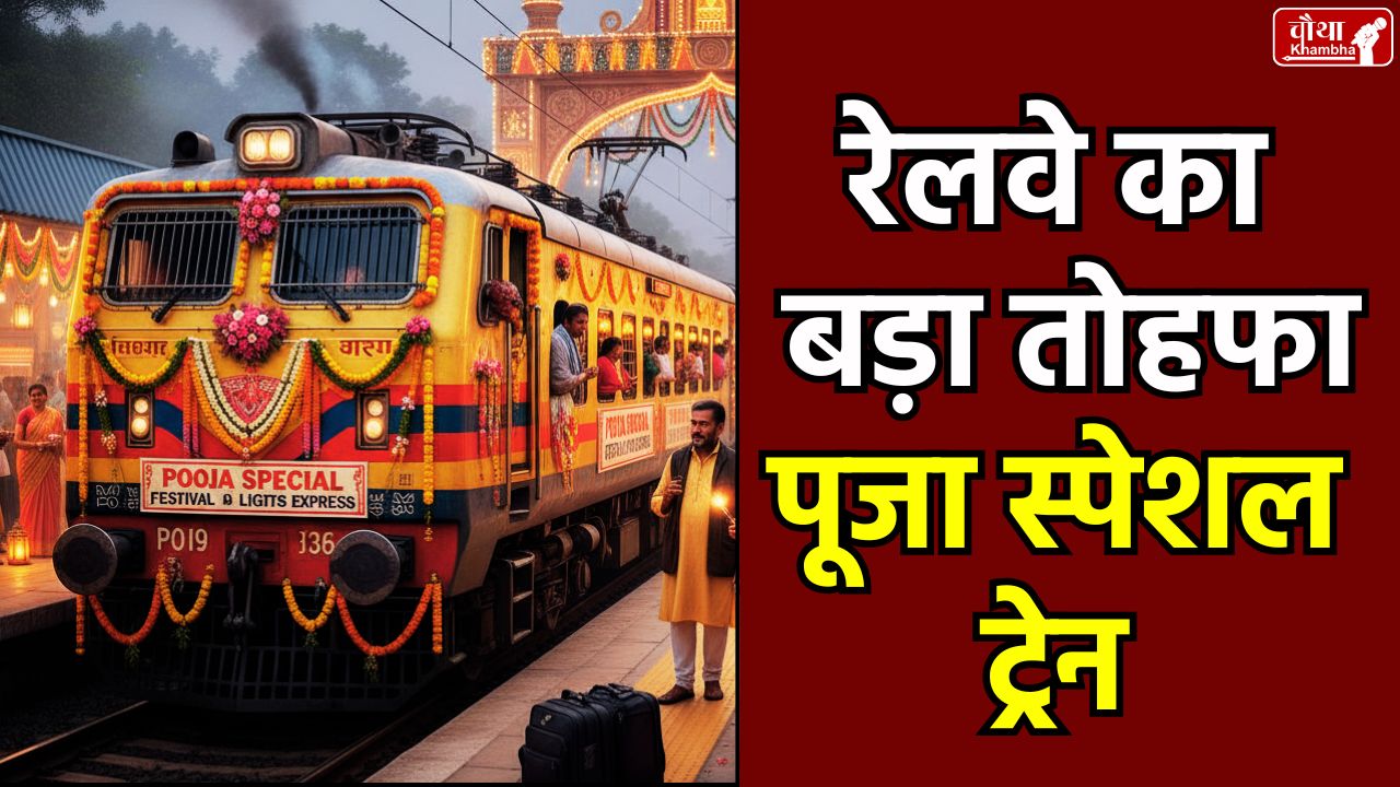 Puja Special Trains, Puja Special Trains 2025, Festival Special Trains, Indian Railway, Puja Special, Bhopal, Jabalpur, Rewa,Special Train, Train from Bhopal to Danapur, Dussehra Special Train, Diwali Special Train, How to Book Puja Special Train, Railway Puja Special, Railway News, Chhath Special Train, Danapur Special Train, Utility News, irctc