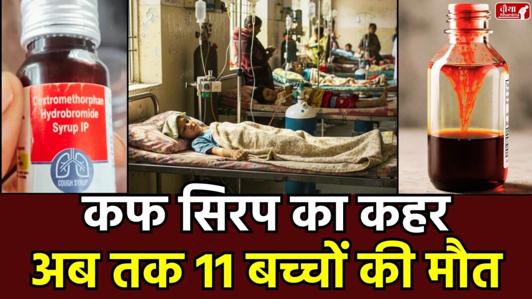 Cough Syrup Death Chhindwara, Cough Syrup Death, Chhindwara children death, children kidney failure, Cough Syrup, poisonous cough syrup, Coldrif, Nexa DS, diethylene glycol, Madhya Pradesh, drug scandal, Rajasthan cough syrup death, contaminated medicine, health department alert, cough syrup side effects, mp news,
